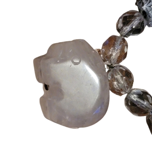 FUN necklace ladies hearts beads women unique eccentric - Picture 2 of 10